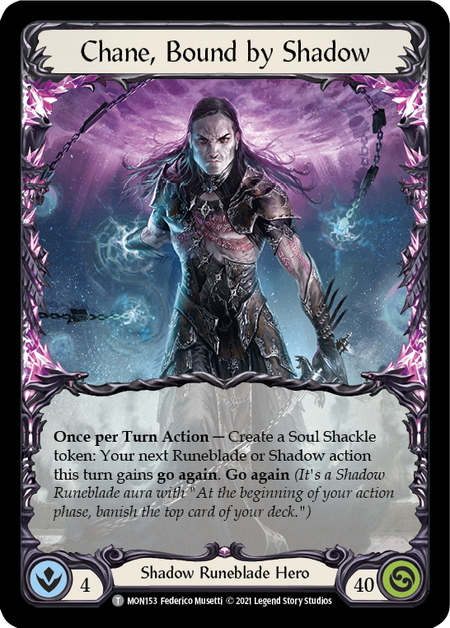 Image of the card for Chane, Bound by Shadow