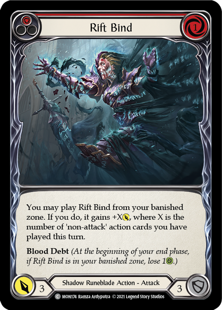 Image of the card for Rift Bind (Red)