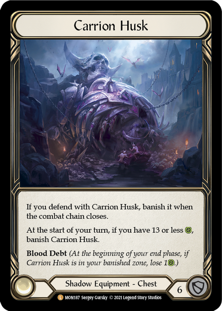 Image of the card for Carrion Husk