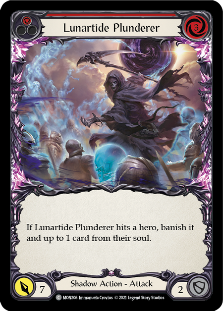 Card image of Lunartide Plunderer (Red)