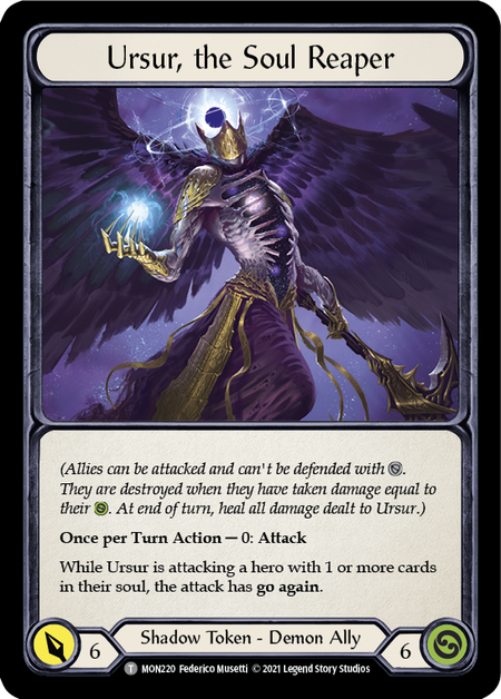 Card image of Ursur, the Soul Reaper