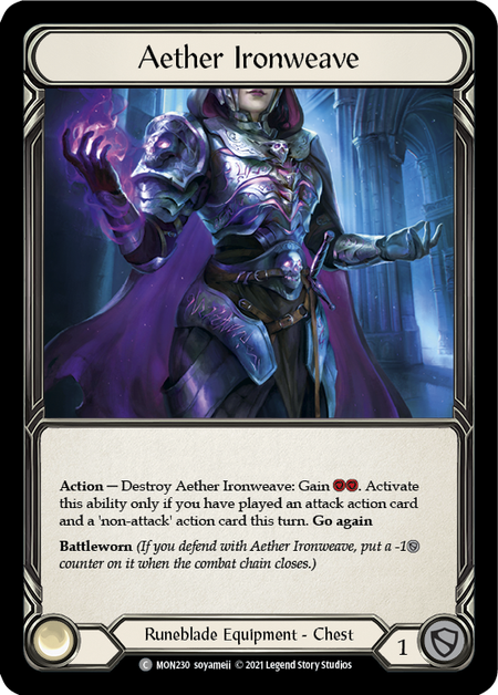 Card image of Aether Ironweave