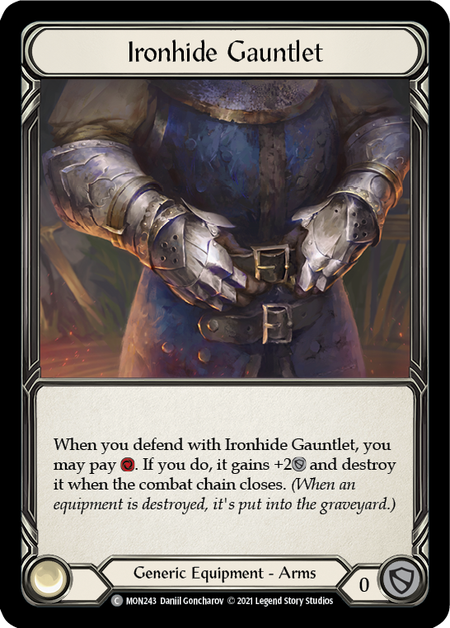 Image of the card for Ironhide Gauntlet