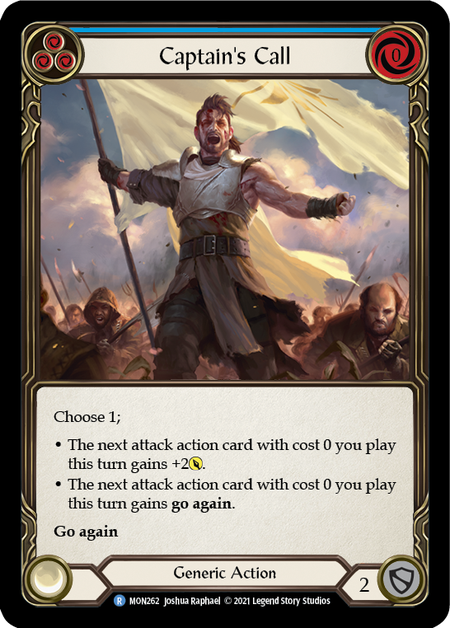 Card image of Captain's Call (Blue)