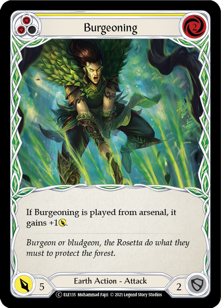 Burgeoning