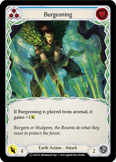 Burgeoning
