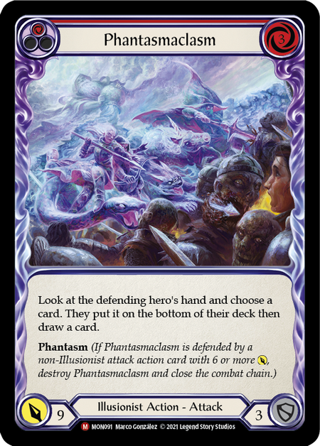 Image of the card for Phantasmaclasm (Red)