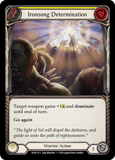 Ironsong Determination (Rainbow Foil)