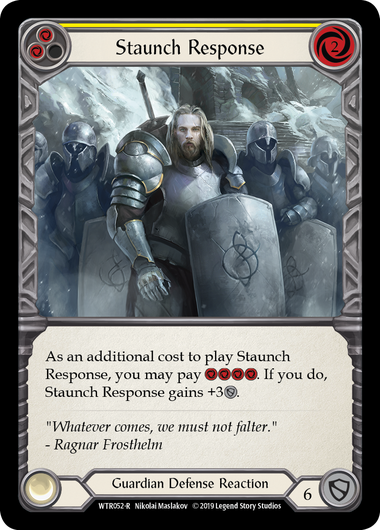 Staunch Response (2) (Rainbow Foil)