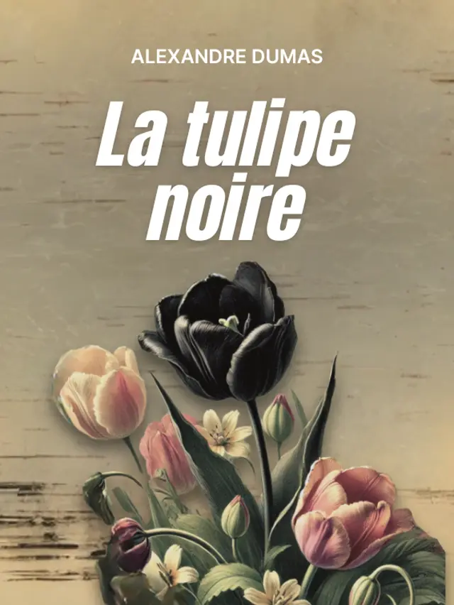 La tulipe noire cover