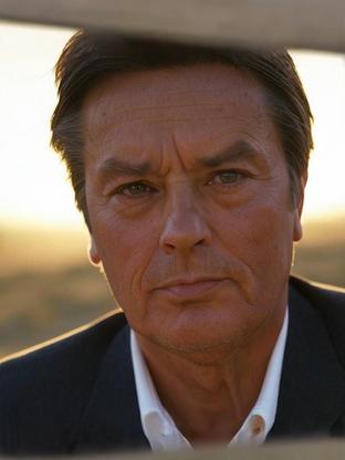 Alain Delon — celebrity look-alike to David Hemmings