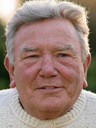 Albert Finney — celebrity look-alike to Dan Rather