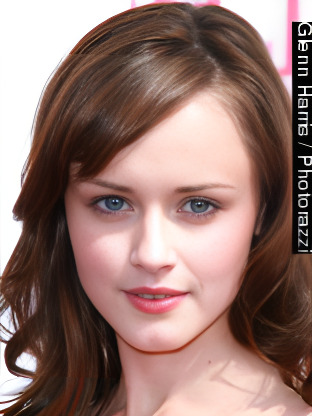 Alexis Bledel — celebrity look-alike to Charlotte Ritchie