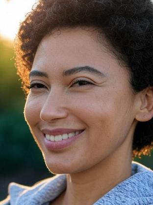 Andy Allo — celebrity look-alike to Michaela Conlin