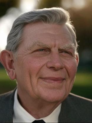 Andy Griffith — celebrity look-alike to Fred MacMurray