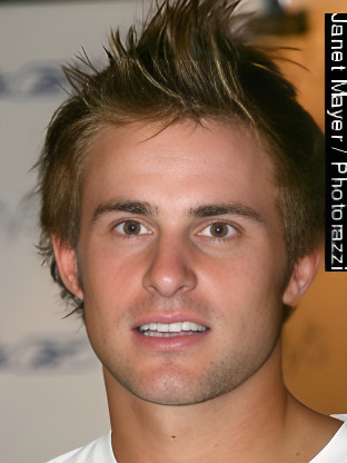 Andy Roddick — celebrity look-alike to Ben Johnson