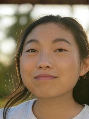 Awkwafina — celebrity look-alike to Thaddea Graham