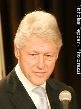 Bill Clinton — celebrity look-alike to Peter Riegert