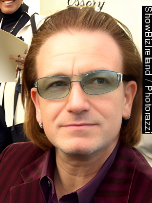 Bono — celebrity look-alike to Kurt Sutter
