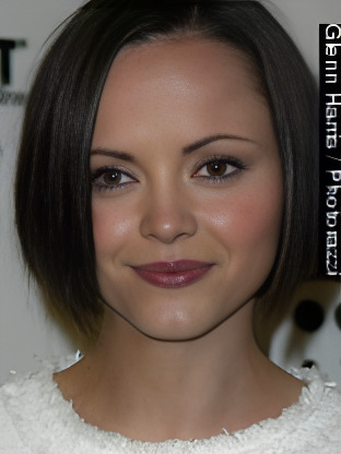 Christina Ricci — celebrity look-alike to Antonia Campbell-Hughes