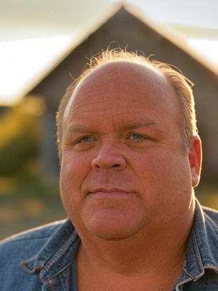 Dan Blocker — celebrity look-alike to John Candy