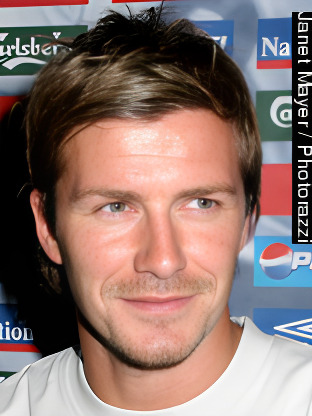 David Beckham — celebrity look-alike to Lucas Bryant