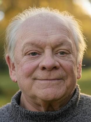 David Jason — celebrity look-alike to Chris Larkin
