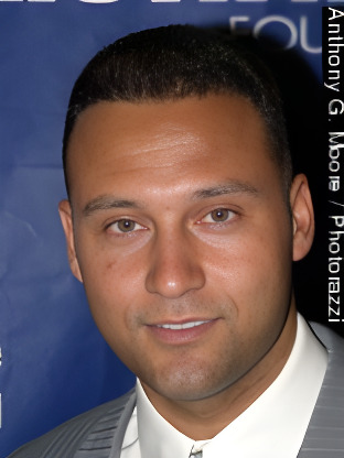 Derek Jeter — celebrity look-alike to Ben Johnson