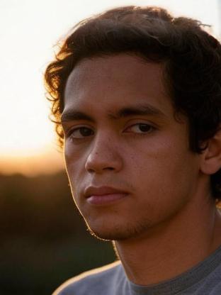 Dominic Fike — celebrity look-alike to Mena Massoud