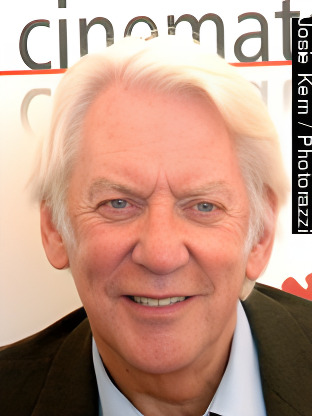 Donald Sutherland — celebrity look-alike to Bruce McGill