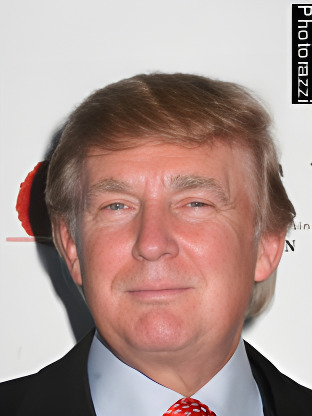Donald Trump — celebrity look-alike to Peter Riegert