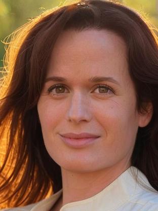 Elizabeth Reaser — celebrity look-alike to Andie MacDowell