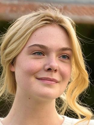 Elle Fanning — celebrity look-alike to Amanda Fuller