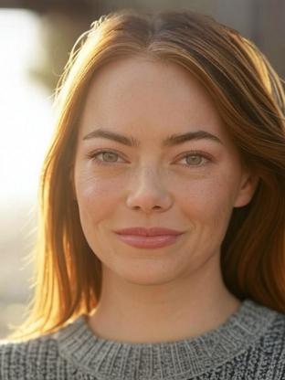 Emma Stone — celebrity look-alike to Lio Tipton