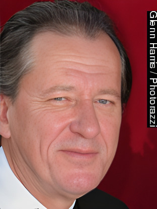 Geoffrey Rush — celebrity look-alike to David Cronenberg