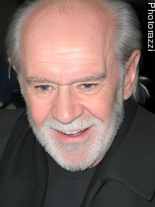 George Carlin — celebrity look-alike to Edward Asner