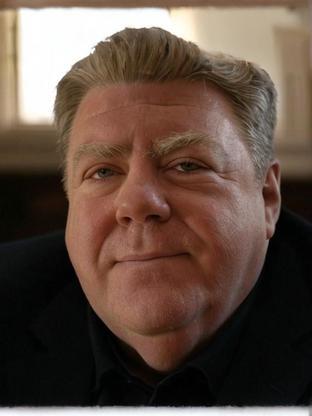 George Wendt — celebrity look-alike to Robbie Coltrane