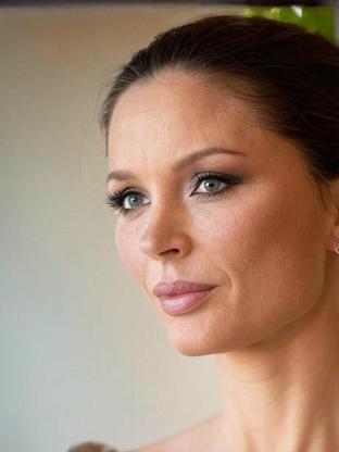 Georgina Chapman — celebrity look-alike to Angelina Jolie