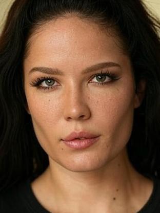 Halsey — celebrity look-alike to Christy Turlington