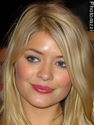 Holly Willoughby — celebrity look-alike to Taylor Momsen