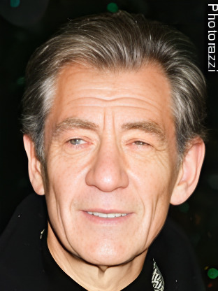 Ian McKellen — celebrity look-alike to Peter Riegert