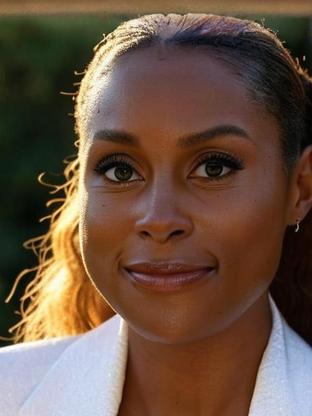 Issa Rae — celebrity look-alike to Janelle Monáe