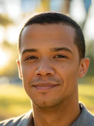 Jacob Anderson — celebrity look-alike to Justice Smith