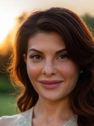 Jacqueline Fernandez — celebrity look-alike to Kari Wuhrer