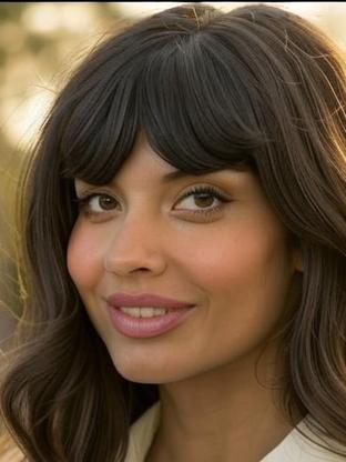 Jameela Jamil — celebrity look-alike to Hannah Simone