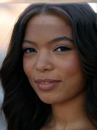 Jaz Sinclair — celebrity look-alike to Maria Sten