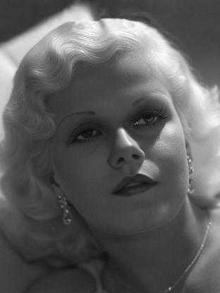 Jean Harlow — celebrity look-alike to Marilyn Monroe