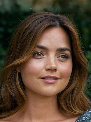 Jenna Coleman — celebrity look-alike to Iris Apatow