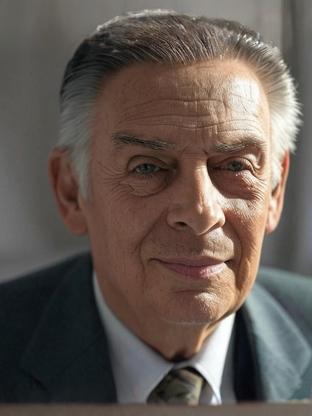 Jerry Orbach — celebrity look-alike to Daniel Davis