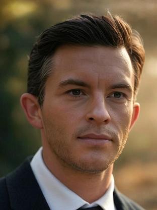 Jonathan Bailey — celebrity look-alike to Luke Mitchell